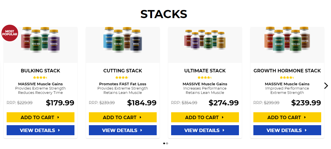 Supplement stacks for cutting